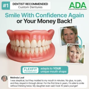 IMAIBMAI® Medical Full Denture with Strong Suctiond