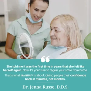 IMAIBMAI® Medical Full Denture with Strong Suctiond