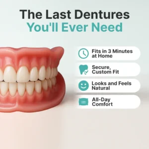IMAIBMAI® Medical Full Denture with Strong Suctiond